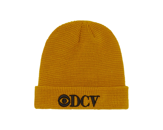 ALL EYES ON ME BEANIE MUSTARD.