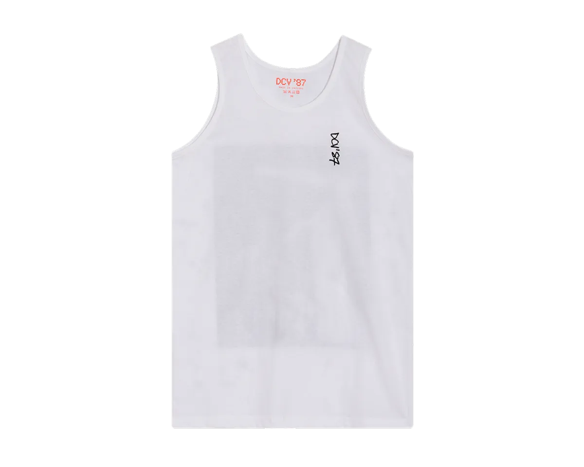 EYE NEVER LIE VEST WHITE.
