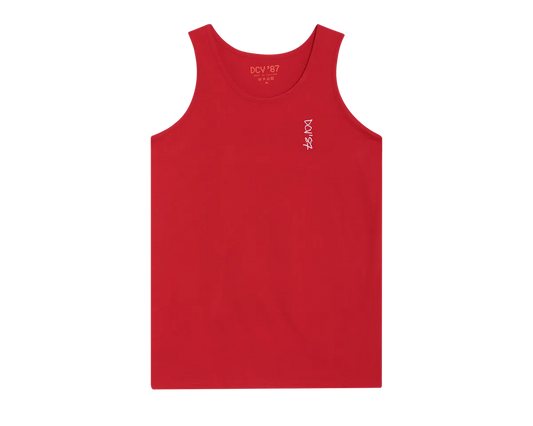 EYE NEVER LIE VEST RED.